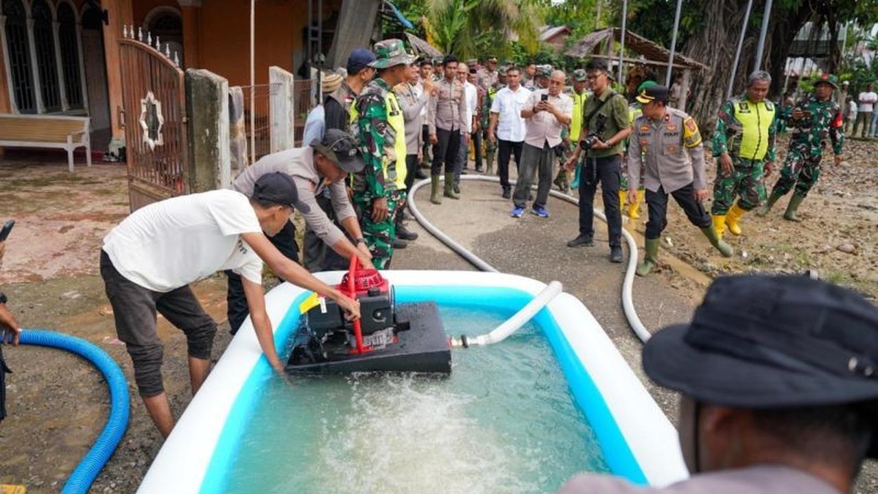 KSP Salurkan Pompa Apung Aceh: Percepat Pemulihan Pascabanjir di Pidie dan Pidie Jaya