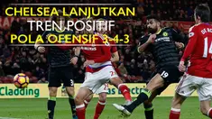Video Chelsea yang melanjutkan tren positif meraih kemenangan 1-0 vs Middlesbrough di Riverside Stadium, Minggu (21/11/2016). Diego Costa yang mencetak gol tunggal kemenangan The Blues tersebut.