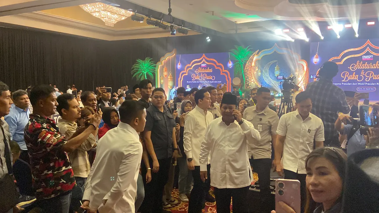 Prabowo Hadiri Acara Buka Puasa Bersama yang Digelar TKN