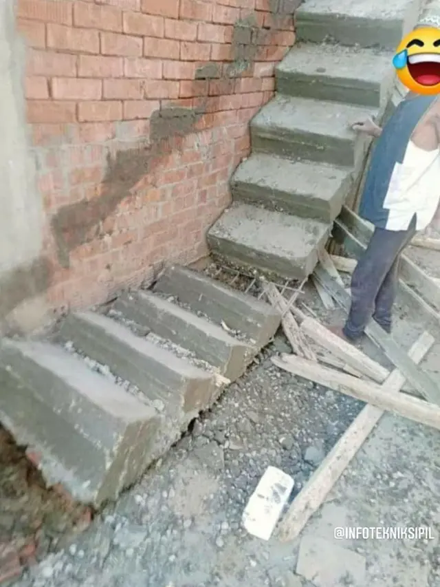 6 Momen Apes saat Berada di Tangga Ini Bikin Geregetan