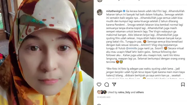 Mita The Virgin (Foto: Instagram/@mitathevirgin)