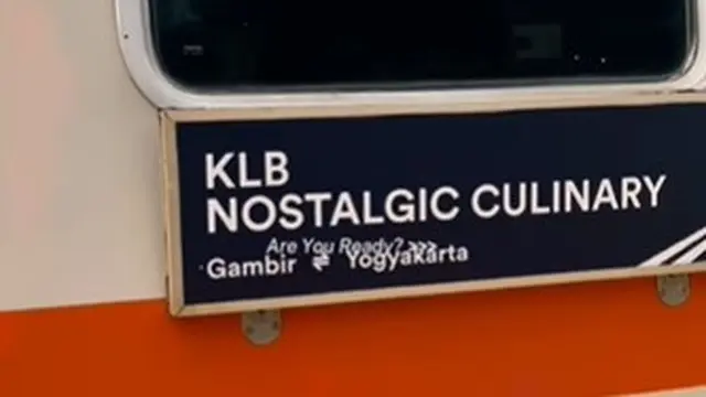 Kereta Nostalgia KLB Nostalgic Culinary