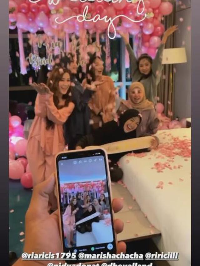 Menikah Hari Ini, Ini 6 Momen Seru Bridal Shower Ria Ricis