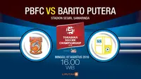 PBFC vs Barito Putera(Liputan6.com/Abdillah)