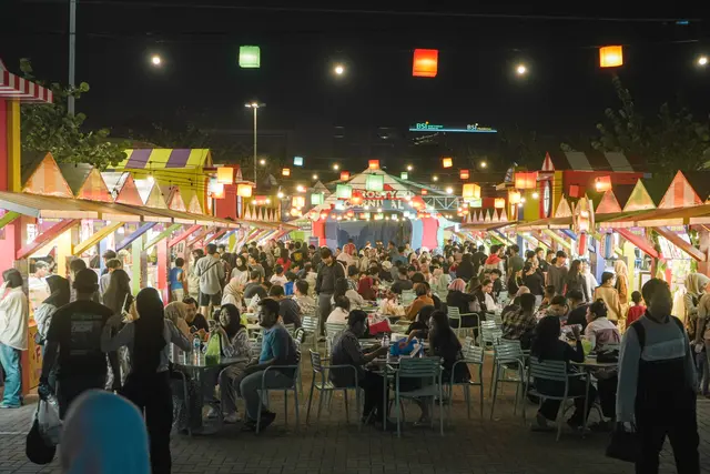 Pasar Senggol kini berubah jadi Hungry Playground (Dok. Pribadi)