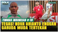 Nova Arianto Tak Mau Timnas Indonesia U-19 Terbebani Status Juara Bertahan di AFF U-19 2026