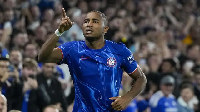 Foto: Selebrasi Unik Christopher Nkunku saat Bawa Chelsea Menang di Babak Playoff UEFA Conference League