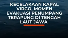 Kapal Virgo Transport 8 dilaporkan terbalik di Laut Jawa saat berlayar dari Surabaya menuju Banjarmasin. Sejumlah penumpang yang terapung ditengah laut selamat, dievakuasi kapal di sekitar titik terjadinya musibah.