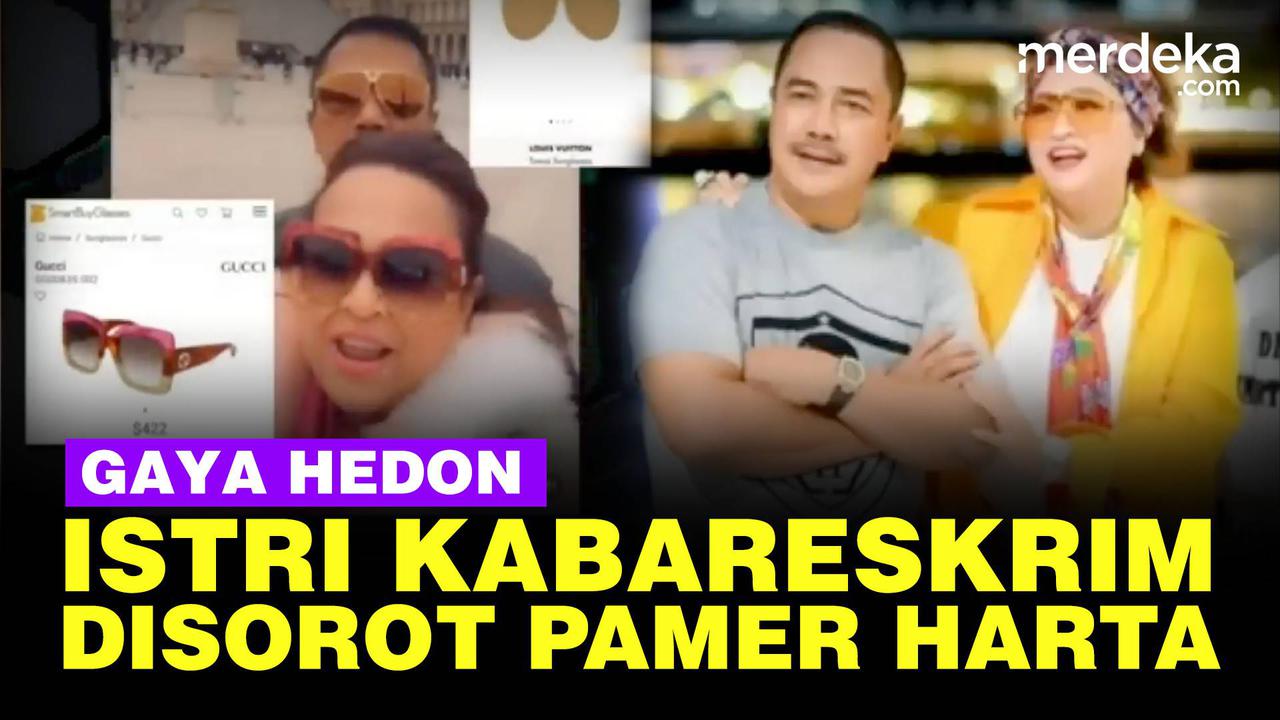 VIDEO: Heboh, Istri Kabareskrim Polri Pamer Kekayaan dan Gaya Hedon di Medsos