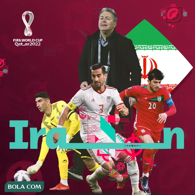 Piala Dunia - Ilustrasi Timnas Iran
