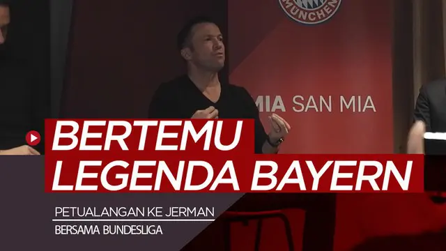 VIDEO: Petualangan Bersama Bundesliga, Bertemu 3 Legenda Bayern Munich