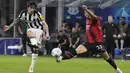 Hasil imbang ini jadi langkah awal yang kurang memuaskan bagi Milan. (AP Photo/Antonio Calanni)