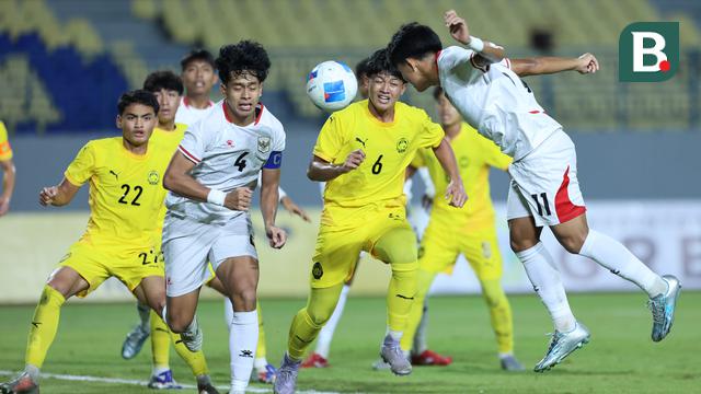 Foto: Peluang Timnas Indonesia U-17 Melaju ke Semifinal Piala AFF Semakin Tipis setelah Tunduk dari Malaysia