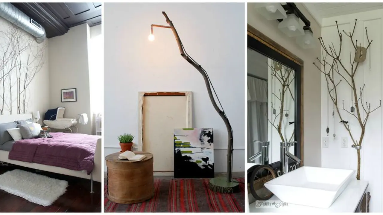 Rumah.com - Dekorasi Rumah Kreatif Dari Dahan Pohon