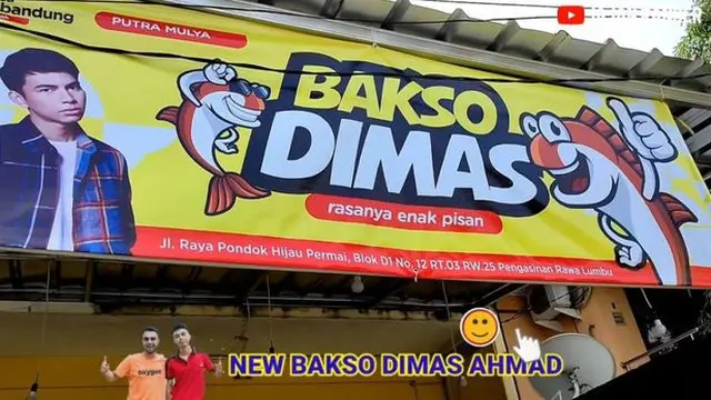 7 Potret Ruko Baru Dimas Ahmad, Bakso Ikannya Makin Terkenal