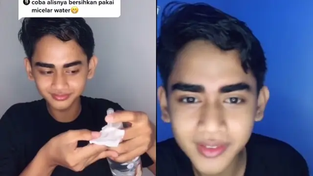 Viral Pria Punya Alis Tebal Ini Curi Perhatian, Dikira Pakai Pensil Alis