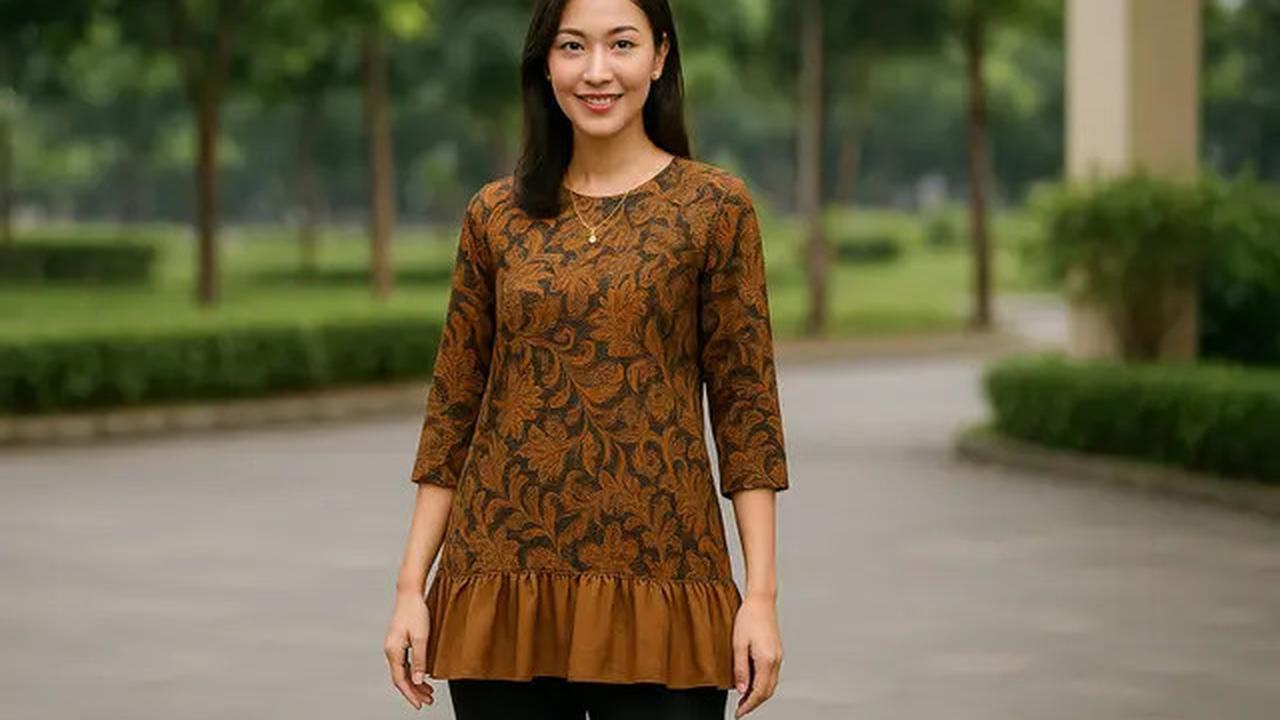 20 Model Tunik Batik Cantik dan Elegan Terbaru 2025, Cocok untuk Acara Formal dan Kasual