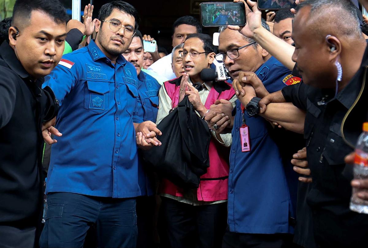 FOTO: Sidang Korupsi Chromebook, Jaksa Tolak Eksepsi Nadiem