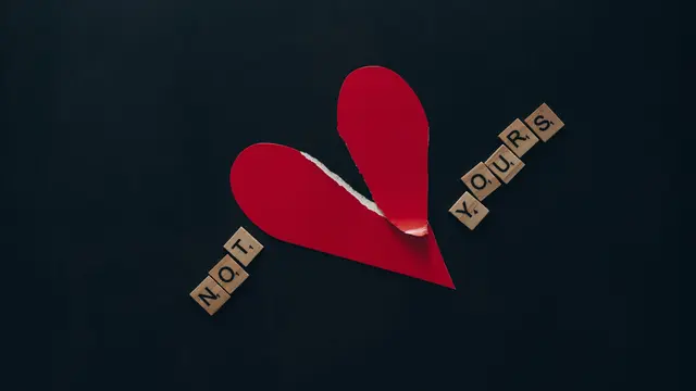 Ilustrasi putus cinta, sakit hati