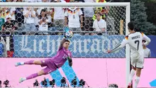Kiper Paraguay Orlando Gill Paraguay menyelamatkan penalti keempat dari pemain Jerman Nick Woltemade dalam adu penalti selama pertandingan Babak 32 Besar Piala Dunia FIFA 2026 antara Jerman dan Paraguay di Stadion Boston pada 29 Juni 2026 di Foxborough, Massachusetts, AS, Senin (29/06/2026). AFP/ Getty Images/ Michael Reaves