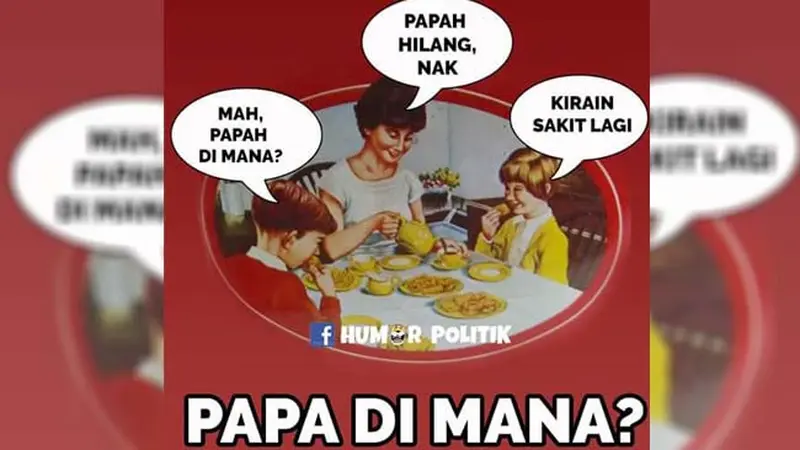 Kehilangan, Warganet Ramai-ramai Cari Papa di Mana