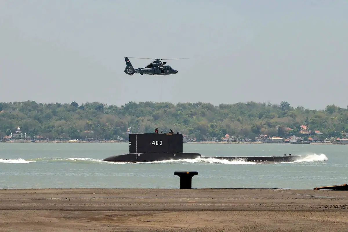 Wujud Kapal Selam KRI Nanggala-402 yang Hilang Kontak