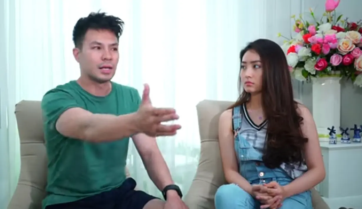 Fero Walandouw dan Natasha Wilonna (Youtube/Natasha Wilona)