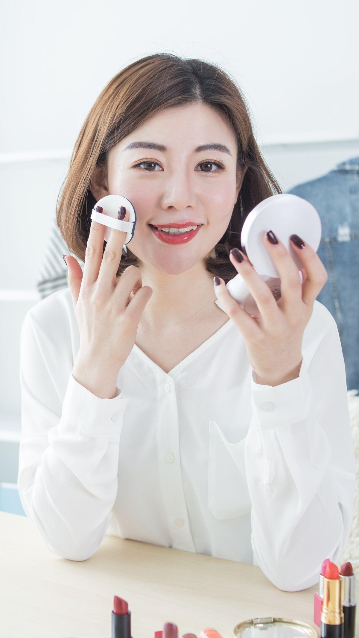 4. Pertimbangkan Hasil Akhir Bedak Tabur<br>