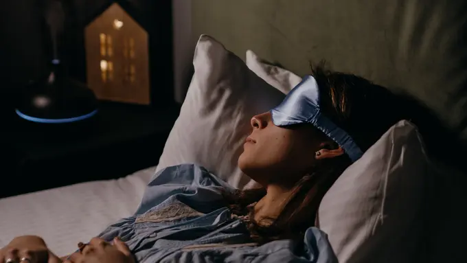 Ilustrasi tidur, mengalami mimpi