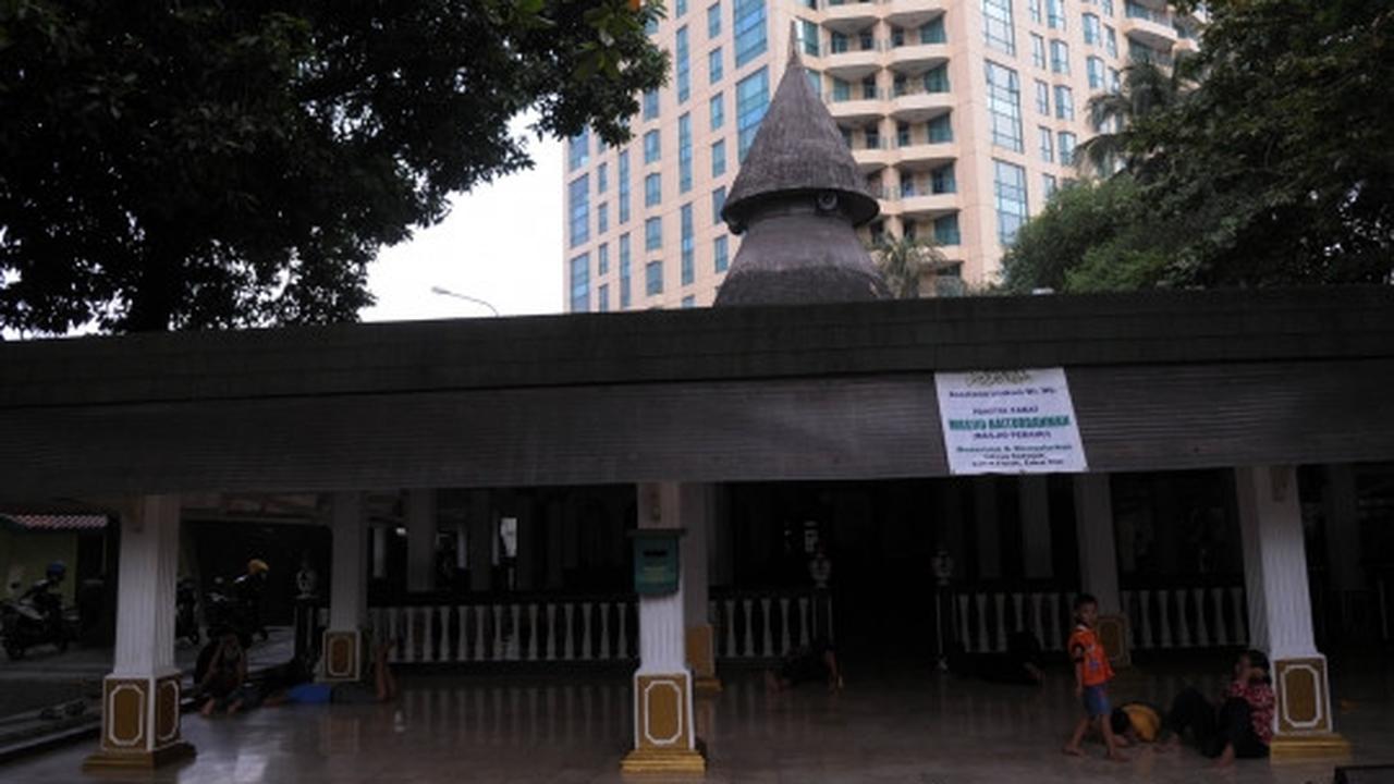 Keunikan Masjid Perahu di sudut sempit Ibu Kota