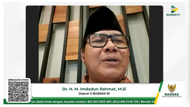 Deputi II BAZNAS Imdadun Rahmat