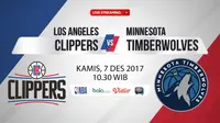 Los Angeles Clippers Vs Minnesota Timberwolves (Bola.com/Adreanus Titus)