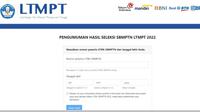 Cara melihat nilai UTBK bisa langsung melalui laman resmi Lembaga Tes Masuk Perguruan Tinggi (LTMPT). (https://pengumuman-sbmptn-ltmpt.ac.id/)