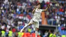 3. Alvaro Odriozola – Pemain yang mempunyai masa depan yang cerah di Real Madrid. Unai Emery diprediksi membutuhkan mantan pemain Real Sociedad tersebut di Premier League. (AFP/Joe Klamar)