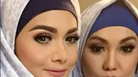 Krisdayanti mengenakan jilbab. Sumber: Instagram/krisdayantilemos
