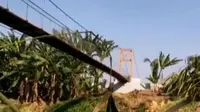 Jembatan Asa SCTV ini nantinya akan menjadi kebanggaan warga Desa Tamekan.