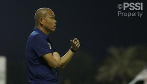 Nova Arianto ketika bertugas sebagai pelatih Timnas Indonesia U-17 (c) Media PSSI
