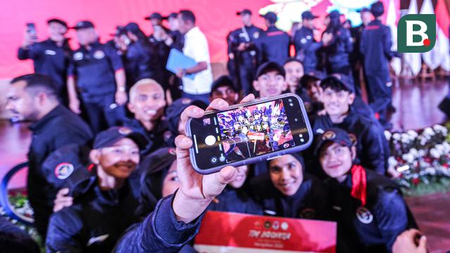 Foto: Siap Berlaga di Asian Games 2022, Tim Indonesia Resmi Dikukuhkan