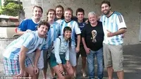 Reporter khusus Piala Dunia Argentina, Maria Soleded Fernandez (dailymail/twitter)