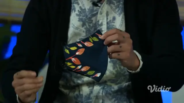 Hasil dari lukis masker