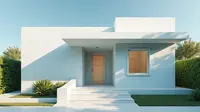 10 Kombinasi Cat Rumah Warna Biru Muda, Adem dan Elegan