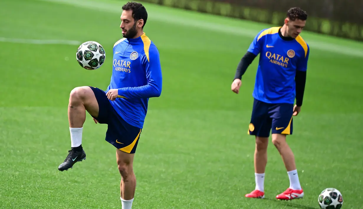Inter Milan tak terkalahkan dalam lima pertandingan terakhir di semua ajang, dengan empat kemenangan dan satu hasil imbang. (Piero CRUCIATTI/AFP)