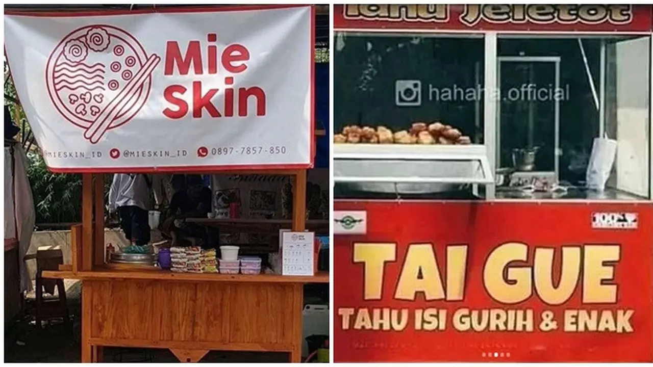 Nama Warung Nyeleneh Ini Bikin Ketawa Geli