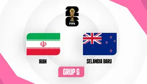 Timnas Iran Vs Timnas Selandia Baru. (Bola.com/Dok.Bola.com).