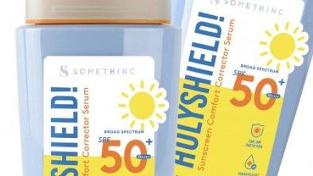 5. Somethinc Holyshield! Sunscreen Comfort Corrector Serum SPF 50+ PA++++<br>