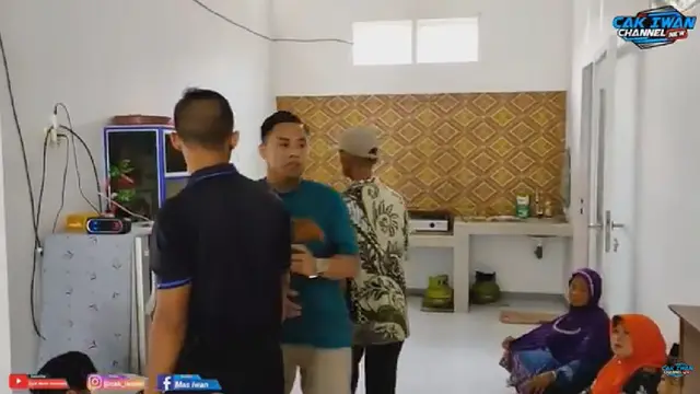 Dapur Rumah Sederhana Pratama Arhan di Blora (Foto: YouTube Cak Iwan Channel New)