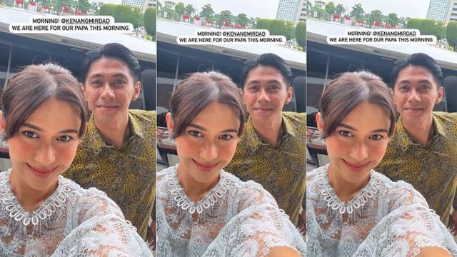 Potret Nana dan Naysilla Dampingi Jamal Mirdad saat Dilantik Anggota DPR RI PAW (credit: instagram/nanamirdad_)