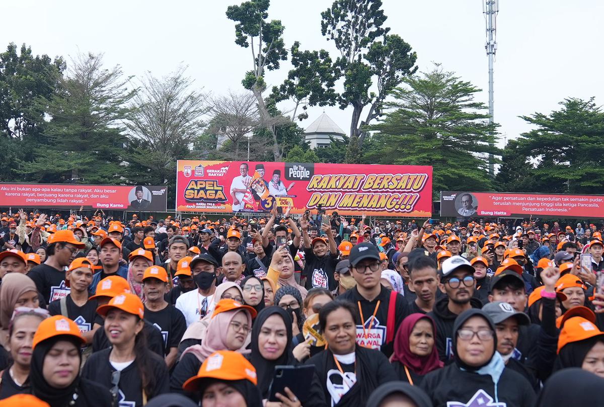 Acara Apel Siaga Warga Kota