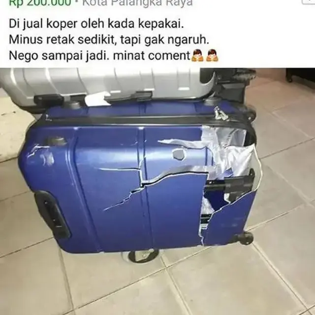 6 Harga Barang Rusak yang Dijual di Facebook Ini Tak Sesuai, Bikin Tepuk Jidat