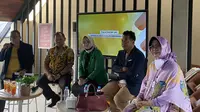 Talkshow yang dihelat oleh Lembaga Komunikasi Informasi (LKI) Partai Golkar di Jalan Cikajang, Jakarta Selatan, Jumat (24/6/2022). (Foto: Radityo Priyasmoro/Liputan6.com).